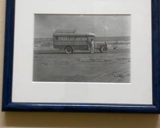 Framed Fonville photograph --Grand Isle, La