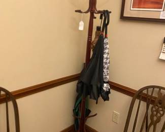 Bentwood swivel Coat/hat stand