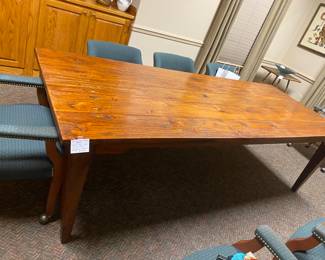 Reclaimed wood Farm/ Dining or Conference table           
 30"h  x  98"long  x  40"w