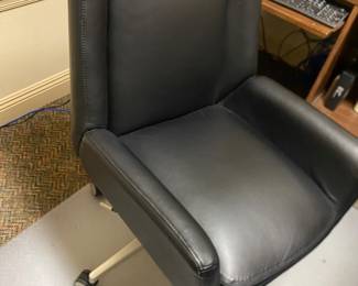 Swivel  desk low arm chair 