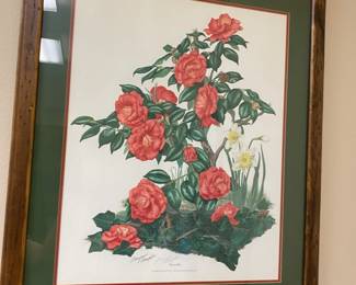 Framed signed and numbered print by Maryrose Wampler 