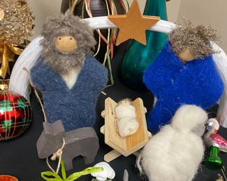 Detail Handmade Nativity