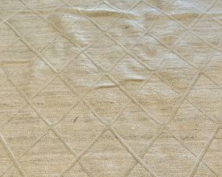 Serena & Lily Diamond Jute Rug, 8x10'.