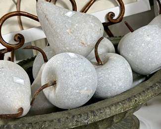 marble fruit, priced individually.