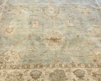8.5x11.5' wool rug.