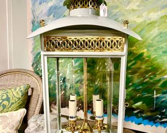 Beautiful chandeliers including this one by Charles Edwards. Upscale beauty!