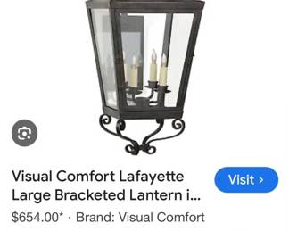 lafayette small bracketed lantern by visual.comfort Google Search