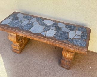Stone bench