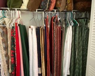 Runners, Tablecloths, Valances, Curtains and Drapes