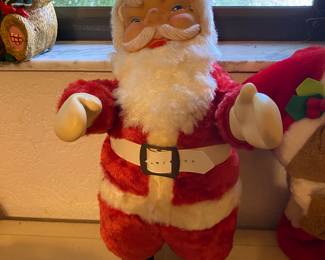 Very Vintage rubber faced Santa