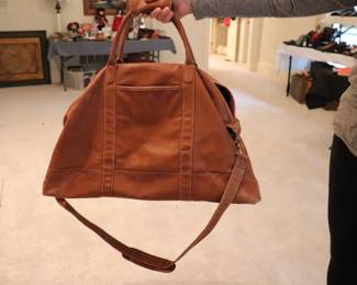 Coach Leather Travel Bag