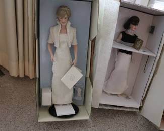 The Franklin Mint Diana, Princess of Wales Porcelain Portrait 17" Doll NEW