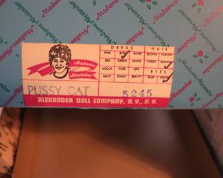 Madame Alexander Pussy Cat Doll