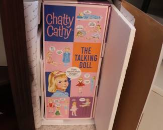 Danbury Mint CHATTY CATHY The Talking Doll, Porcelain Gabby Gabby New in Box