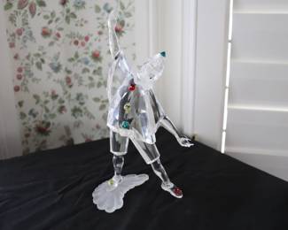 Swarovski Crystal Masquerade Pierrot Figure