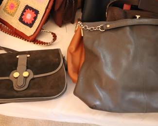 Vintage Suede Italy Purse Eugenie Buchner