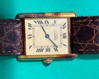 Ladies Cartier tank watch