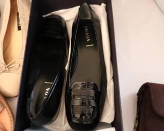 Black Prada Women's Penny Loafer