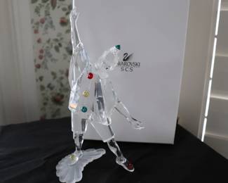 Swarovski Crystal Masquerade Pierrot Figure