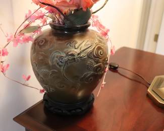 Dragon Relief Old Bronze Vase