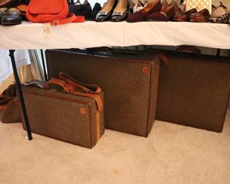 vintage Hartmann Tweed luggage