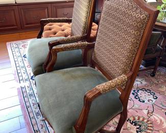 2 Fairfield occasional chair
44 1/2 H X 25 1/2 W X 26D