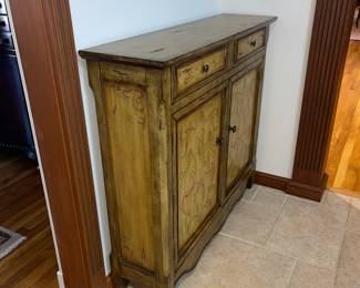 Kristina two drawer chest 
41W x 11 D x 37 1/2