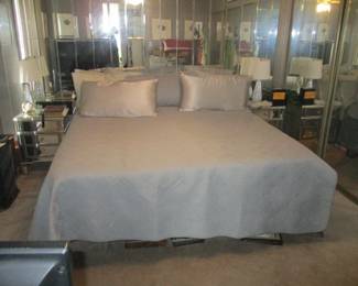 King Size Bed & Mattress Set