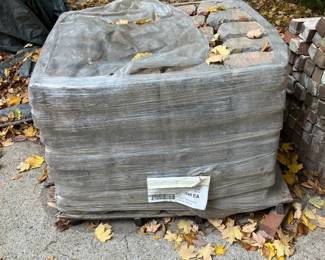 Lot 071-GAR: Allegheny Concrete Retaining Wall Blocks

Features: 
•	Sold by Lowe’s
•	1 pallet of 140 blocks
•	Still shrink-wrapped
•	UPC #742786308306
•	Link to Lowe’s website for additional color and feature information: https://www.lowes.com/pd/Flagstone-Allegheny-Retaining-Wall-Block-Common-4-in-x-11-in-Actual-4-in-x-11-2-in/4686343?idProductFound=false&idExtracted=true


Dimensions: 4” H x 11.2” L x 6” D

Condition: Very Good condition; never used. Wooden pallet (base) has sat for several years and may not be structurally sound.
