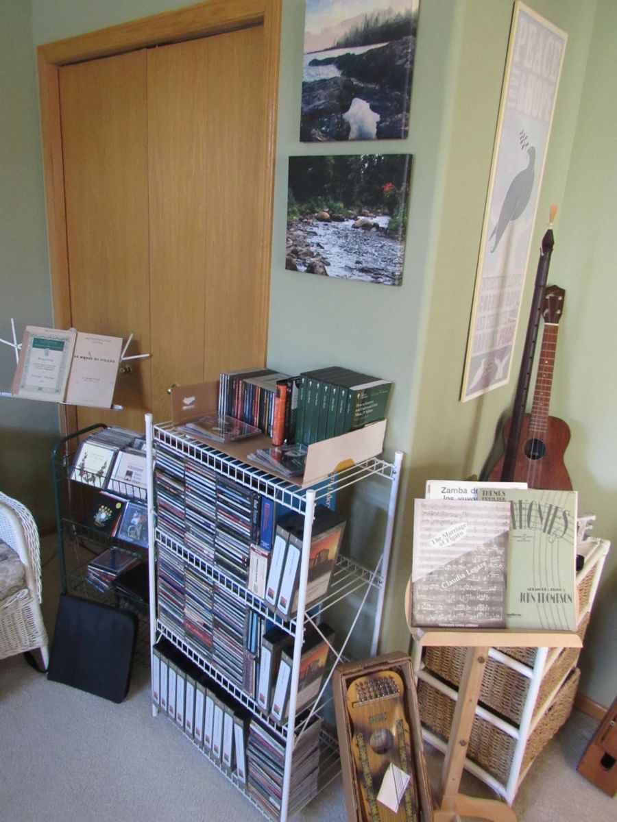 Large selection of CDs including many unusual from classical, foreign, jazz, holiday and so much more.