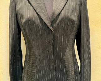 Shop this incredible wardrobe in person! Assorted Women's Designer Brands  - blouses s-m, pants (8-10), jackets (s-m), Shoes size 10