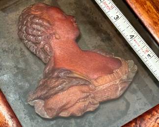 Price avail upon request:  Marie Antoinette Wax Portrait. 