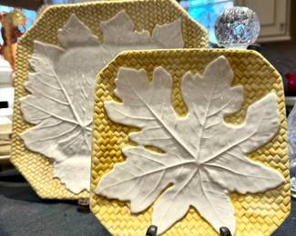 $18 - Small Vietri Plate 7"  $30 - Large Vietri Plate 11"