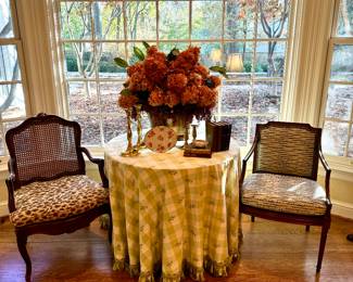 Vintage Furniture and lovely vignettes. Shop the sale.