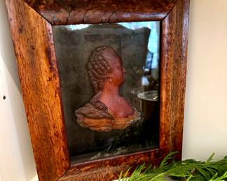 Price avail upon request:  Marie Antoinette Wax Portrait. 