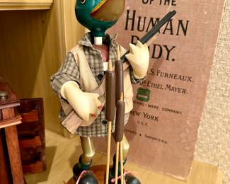 $50.  Duck nut cracker. 13” H