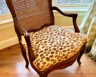 $1350 - GORGEOUS! Caned Louis XV Period Armchair (seen online for $2250) 