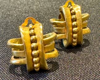 Price avail upon request. Vaubel clip earrings. 