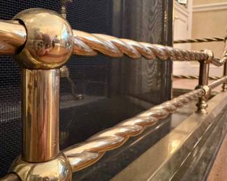 $2000 - Beautiful Brass Fender 61x14x12