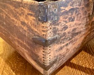 SOLD - Antique Rice Basket