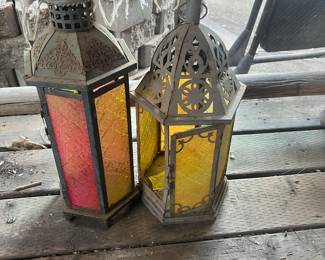 Rustic lanterns