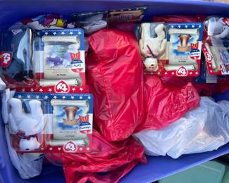 Boxes of Beanie Babies