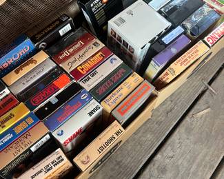 VHS tapes