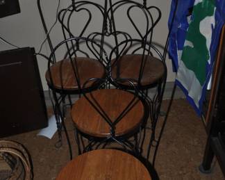 Ice cream chairs