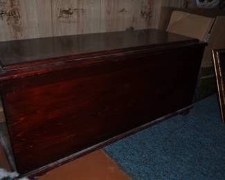 Large wooden chest