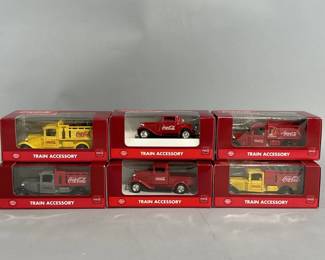 Lot 14 | Vintage Coca-Cola Train Accessories
