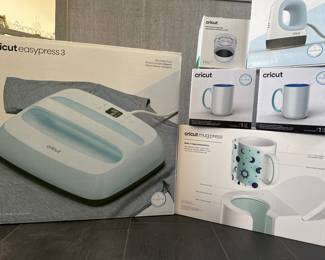 Many cricut items to choose from never been opened 