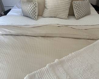 California King - New bedding set being sold as a complete package 