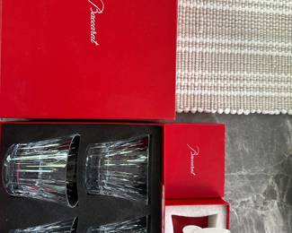 Baccarat crystals - perfect Christmas or wedding gifts 