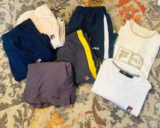 Mens Fila Clothing Medium
